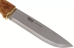 Couteau Helle Jegermester H042 lame en inox 13,5cm manche en bouleau + étui en cuir