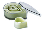 Set de 8 découpoirs professionnels polyglass forme goutte unie