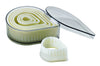 Set 8 découpoirs professionnels polyglass forme goutte cannelée