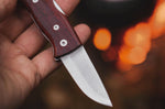 Couteau pliant Helle Raud S H663 manche en bois de bouleau 8cm