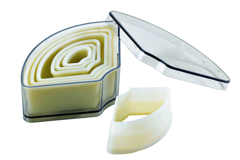 Set de 7 découpoirs polyglass professionnels forme trapèze unie