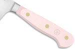 Couteau santoku Wusthof Classic Colour Pink Himalayan Salt forgé lame alvéolée 17cm
