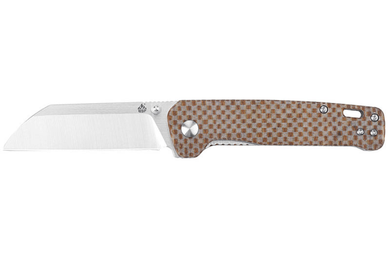 Couteau pliant QSP Penguin 130A manche en micarta marron 10,2cm