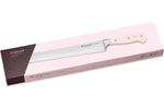 Couteau à pain Wusthof Classic Colour Pink Himalayan Salt forgé lame micro-dentelée 23cm