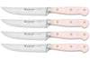 Set de 4 couteaux à steak Wusthof Classic Colour Pink Himalayan Salt forgés lame 12cm