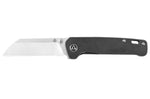 Couteau pliant QSP Penguin 130M manche en titane noir 10,2cm