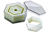 Set de 9 découpoirs professionnels héxagonaux unis polyglass