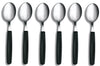 Set de 6 cuillères de table Victorinox Swiss Classic en acier manche noir