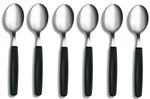 Set de 6 cuillères de table Victorinox Swiss Classic en acier manche noir
