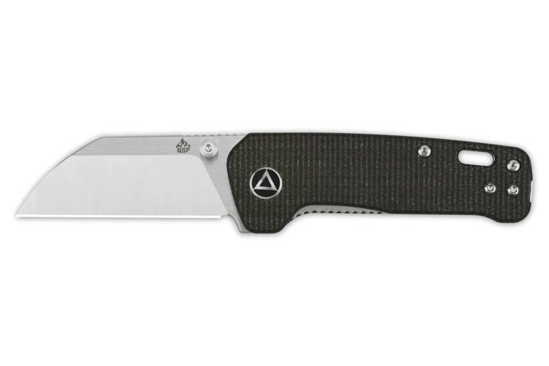 Couteau pliant QSP Penguin mini 130XSA manche en micarta noir 8,2cm