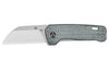 Couteau pliant QSP Penguin mini 130XSB manche en micarta denim 8,2cm