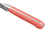 Couteau santoku Wusthof Classic Colour Coral Peach forgé lame alvéolée 17cm