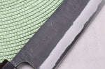 Couteau nakiri 16,5cm japonais artisanal Masashi Yamamoto BS1 Black Nashiji