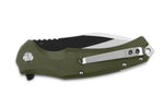 Couteau pliant QSP Snipe 121B manche en G10 vert 12cm