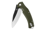 Couteau pliant QSP Snipe 121B manche en G10 vert 12cm