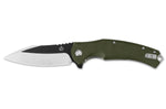 Couteau pliant QSP Snipe 121B manche en G10 vert 12cm