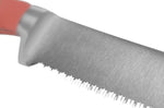Couteau à pain Wusthof Classic Colour Coral Peach forgé lame micro-dentelée 23cm