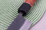 Couteau sujihiki 27cm japonais artisanal Masashi Yamamoto BS1 Black Nashiji
