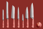 Bloc de 7 couteaux Wusthof Classic Colour Coral Peach forgés