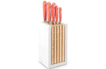 Bloc de 7 couteaux Wusthof Classic Colour Coral Peach forgés