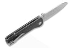 Couteau pliant QSP Hawk 131E manche en fibre de carbone noir 10,5cm