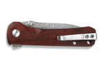 Couteau pliant QSP Hawk 131B2 manche en bois de cocobolo 10,5cm