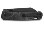 Couteau pliant QSP Penguin 130U manche en fibre de carbone noir 10,2cm