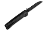 Couteau pliant QSP Penguin 130U manche en fibre de carbone noir 10,2cm