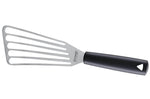 Grande spatule professionnelle Triangle flexible et ajourée manche en green grip