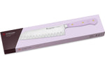 Couteau santoku Wusthof Classic Colour Purple Yam forgé lame alvéolée 17cm