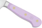 Couteau santoku Wusthof Classic Colour Purple Yam forgé lame alvéolée 17cm