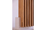 Bloc vide artisanal Arcos Petra en pierre et bois 28x36,4x7,8cm
