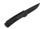 Couteau pliant QSP Osprey 139G2 manche en carbone et G10 noir 10,8cm