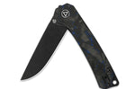 Couteau pliant QSP Osprey 139G2 manche en carbone et G10 noir 10,8cm