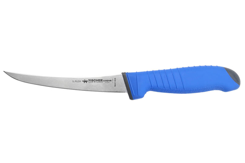Couteau désosseur semi-flexible 15cm Fischer SWE-STEEL manche ultra confort