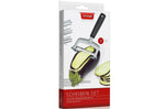 Set trancheur Triangle 3 lames interchangeables et manche en green grip avec pochette