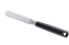 Spatule de pâtissier coudée Triangle professionnelle manche en green grip - 9 cm