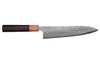 Couteau de chef 21cm japonais artisanal Toshihiro Wakui Aogami 2 damas laminé