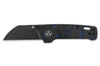 Couteau pliant QSP Penguin mini 130XSD2 manche en carbone et G10 8,2cm