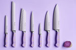 Bloc de 7 couteaux Wusthof Classic Colour Purple Yam forgés