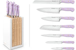 Bloc de 7 couteaux Wusthof Classic Colour Purple Yam forgés