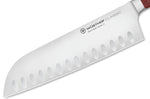 Couteau santoku Wusthof Classic Colour Tasty Sumac lame alvéolée 17cm