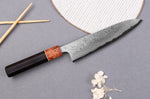Couteau de chef 18cm japonais artisanal Toshihiro Wakui Aogami 2 damas laminé