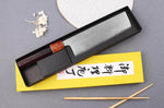 Couteau nakiri 16,5cm japonais artisanal Toshihiro Wakui Aogami 2 damas laminé