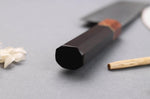 Couteau nakiri 16,5cm japonais artisanal Toshihiro Wakui Aogami 2 damas laminé
