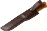 Couteau Helle Alden H076 lame en inox 10,5cm manche en bouleau + étui en cuir