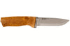 Couteau Helle Alden H076 lame en inox 10,5cm manche en bouleau + étui en cuir
