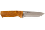 Couteau Helle Alden H076 lame en inox 10,5cm manche en bouleau + étui en cuir