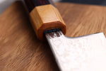 Couteau de chef japonais 18cm Tsunehisa SLD Damas bois de rose