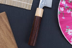 Couteau de chef japonais 18cm Tsunehisa SLD Damas bois de rose